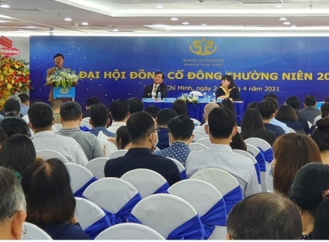 ĐHĐCĐ Địa ốc Hoàng Quân: Bỏ làm nhà ở xã hội, đặt mục tiêu lợi nhuận 2021 đột biến