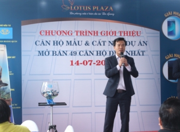 Lotus Plaza chính thức cất nóc Block B và ra mắt căn hộ mẫu hiện đại đầu tiên tại Tiền Giang.