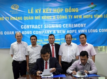 LAND RENTAL CONTRACT AT BINH MINH INDUSTRIAL ZONE BETWEEN HOANG QUAN MEKONG AND NEW HOPE VINH LONG COMPANY LIMITED