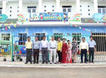 HOANG QUAN MEKONG HOLD NEW SCHOOL YEAR OPENING CEREMONY OF HOANG LAM PRESCHOOL (VINH LONG)